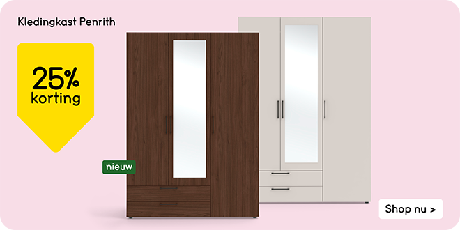 Kledingkast Penrith 25% korting