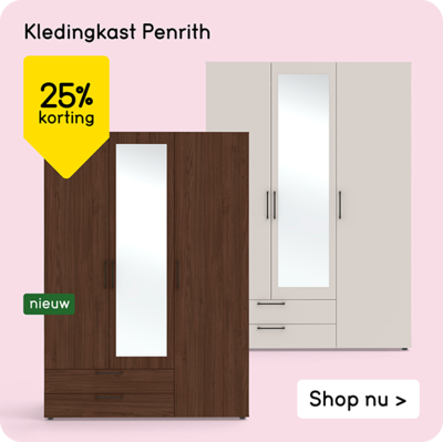 Kledingkast Penrith 25% korting