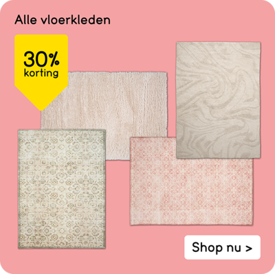 Alle vloerkleden 30% korting