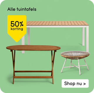 Actie Tuintafels sale