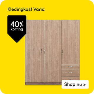 Kledingkast Varia 40% korting