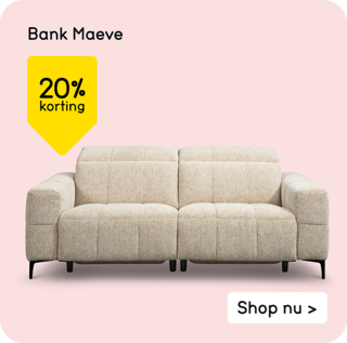 Bank Maeve 20% korting