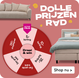 Dolle prijzen rad: draai en win te gekke prijzen!