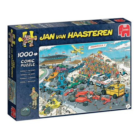 Pappuslespil - Formel 1 Start - 1000 brikker - Jan van Haasteren.