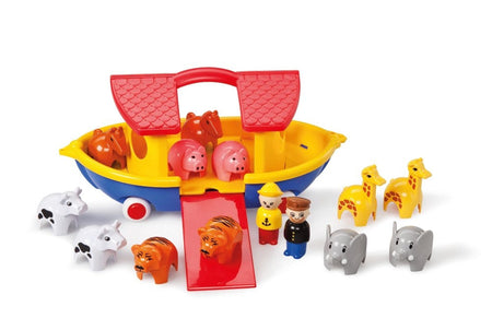 Vikingtoys 37 cm Noahs Ark i plast - Fra 18 mdr.