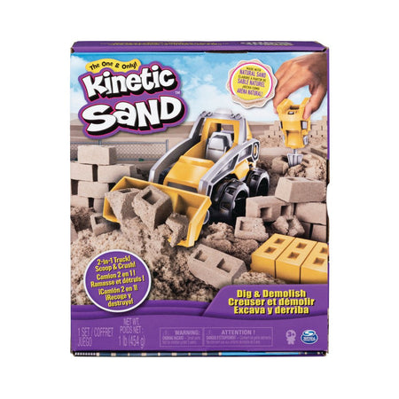 Kinetic Sand Dig and Demolish Kit - 460 gram