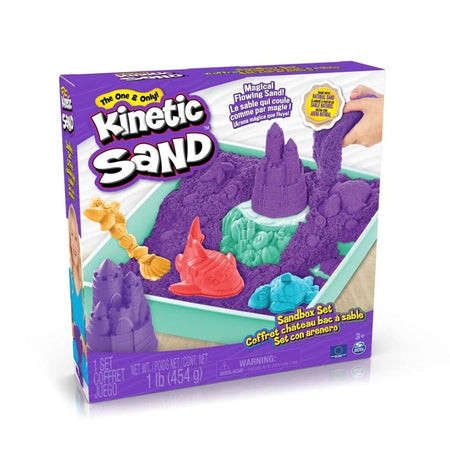 Kinetic Sand Sandkasse-sæt - Lilla