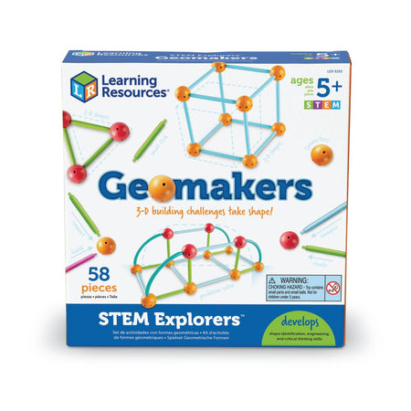 Learning Resources STEM Explorers: Geomakers - 58 dele - Fra 5 år.