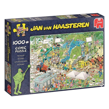 Pappuslespil - Filmsættet - 1000 brikker - Jan van Haasteren.