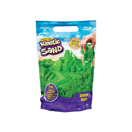 Kinetic Sand - Grønt Strandsand - 900 gram