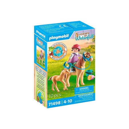 Playmobil Barn med pony og føl