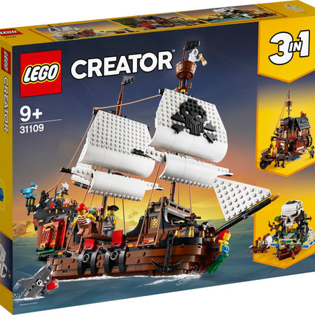 LEGO Creator 3-i-1 - Piratskib - 31109 - 1264 dele.