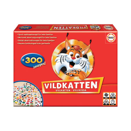 Vildkatten Classic 300 billedspil - Educa - Fra 5 år.