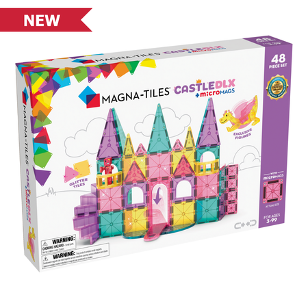 Magna-Tiles Castle - 48 dele - Deluxe -NYHED