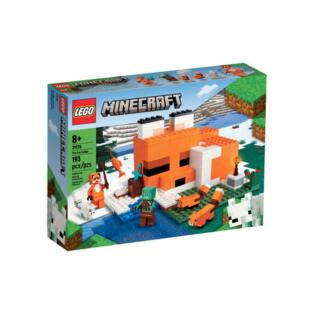 LEGO Minecraft - Rævehytten - 21178 - 193 dele