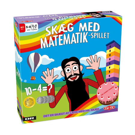 Skæg Med Matematik spillet - Tactic - fra 5 år.