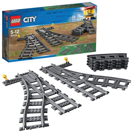 LEGO City Trains: Skiftespor - 8 dele