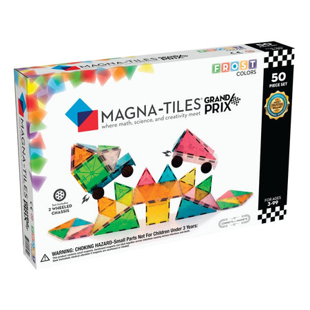 Magna-Tiles - Grand Prix 50 stk. frosted