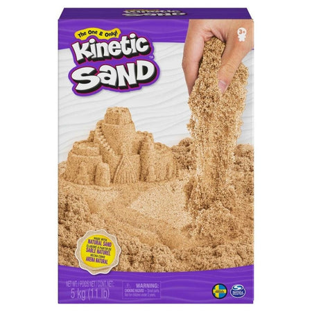 Kinetic Sand Strandsand - 5 kg - Fra 3 år