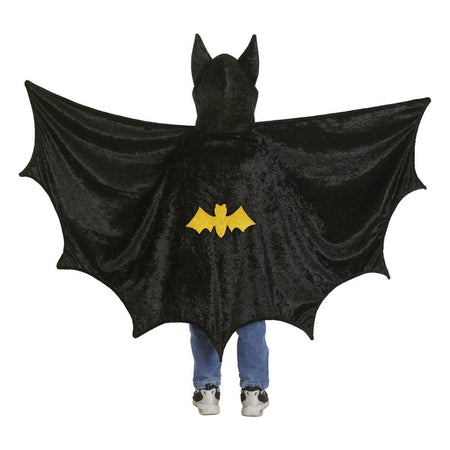 Udklædning, Batman kappe - Str. 5-6 år