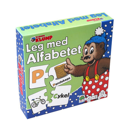 Rasmus Klump læringsspil - Leg med alfabetet - Fra 4 år.