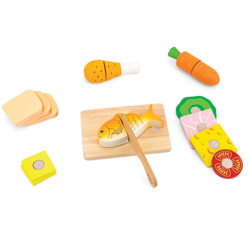 Image of VIGA Legemad – Frokostsæt i træ