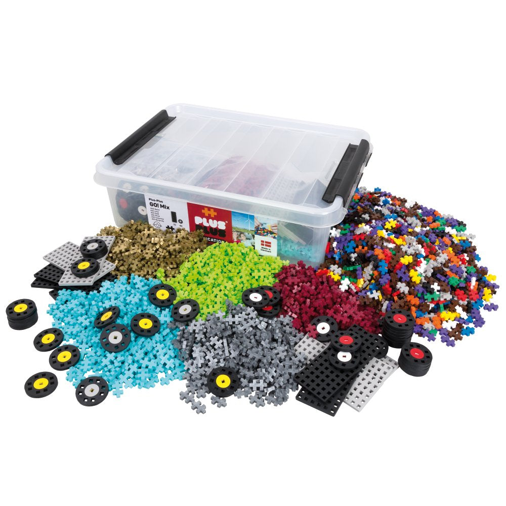 Image of Plus-Plus GO! - 2600 stk. Mix 