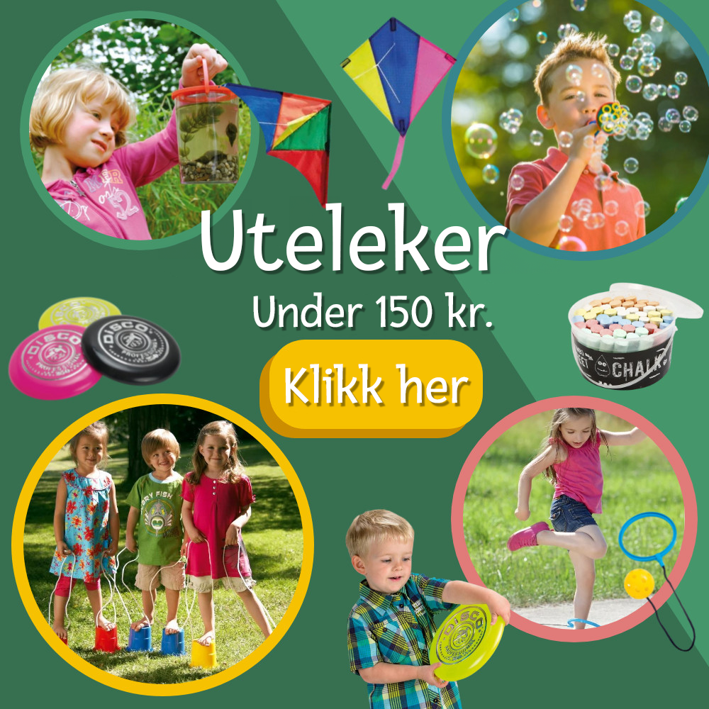 Uteleker under 150 kr.