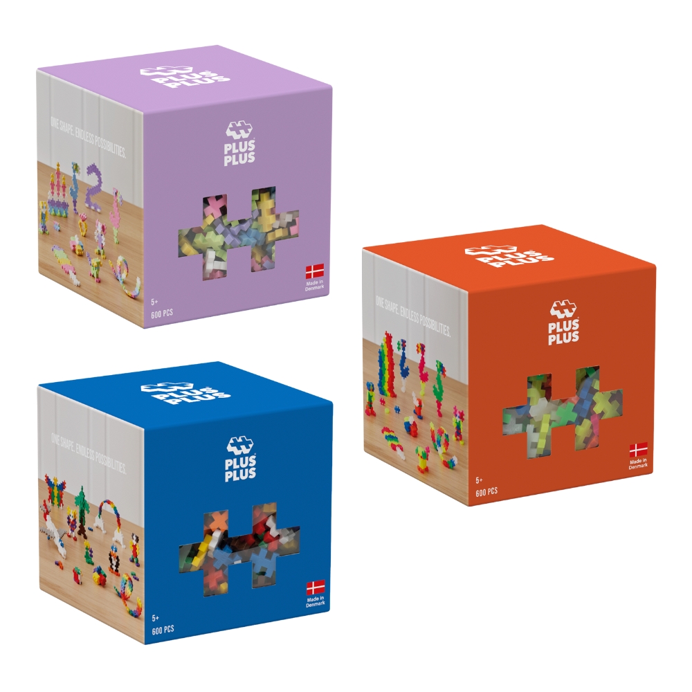 Image of Plus-Plus i eske - 600 stk.