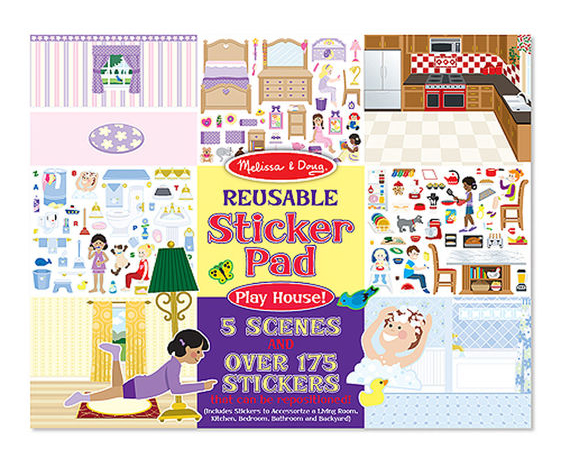 Image of Klistremerkebok - Mitt hus