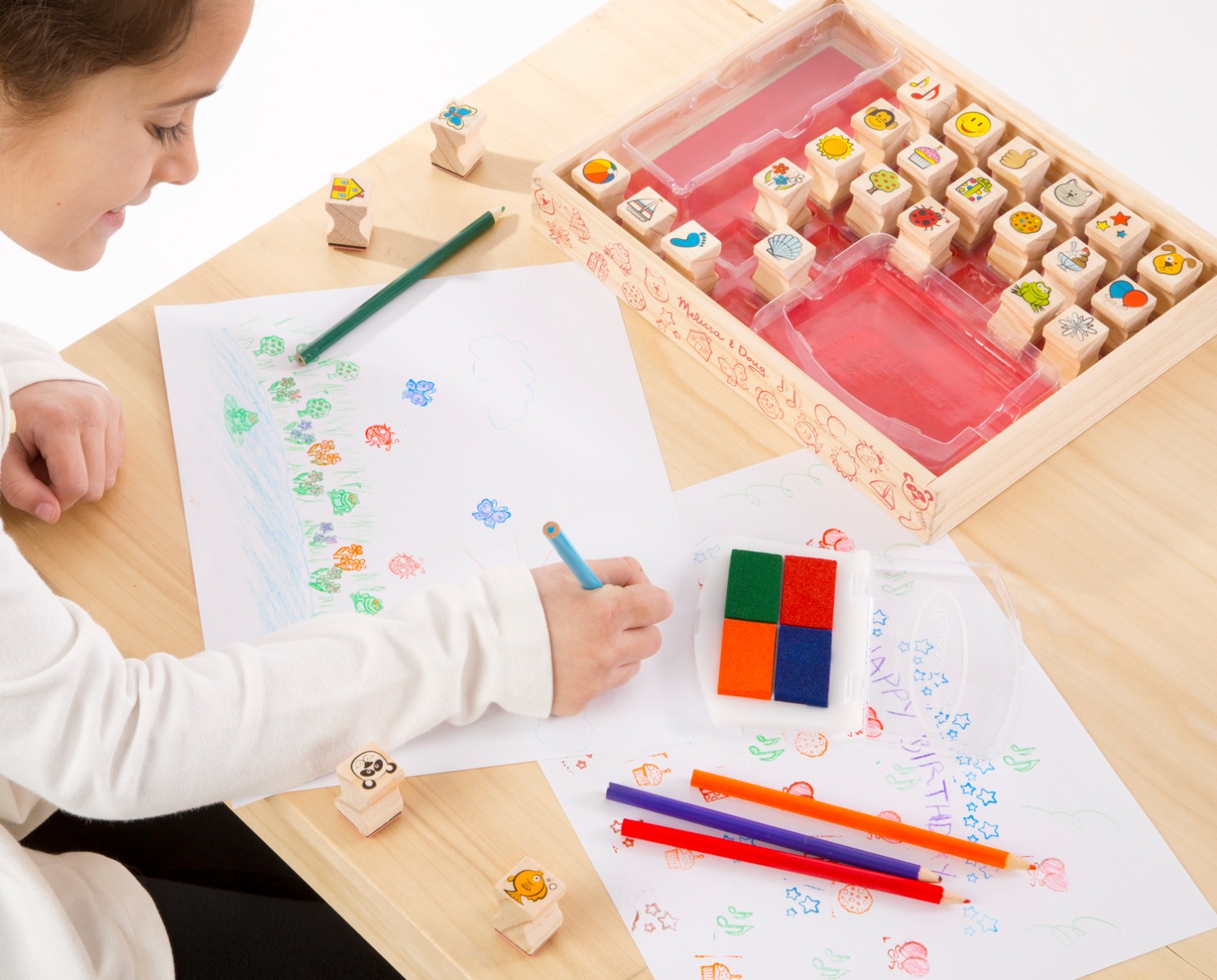 Image of Stempelsett - Farvoritt ting, Emoji