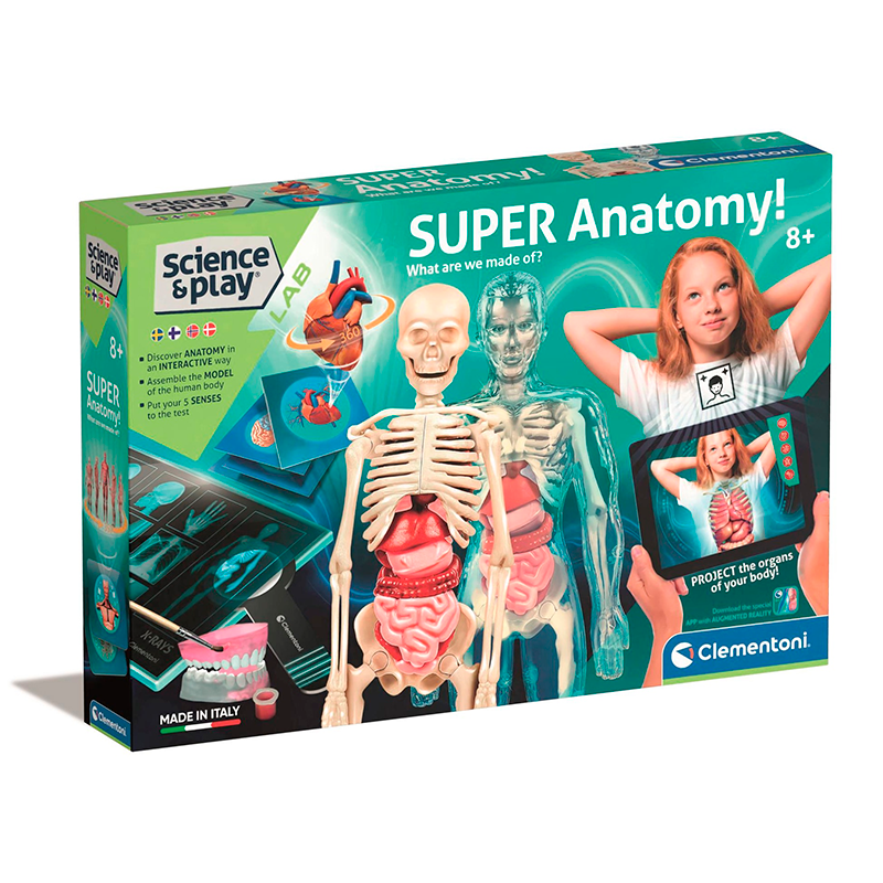 Image of Vitenskapssett - Super anatomi
