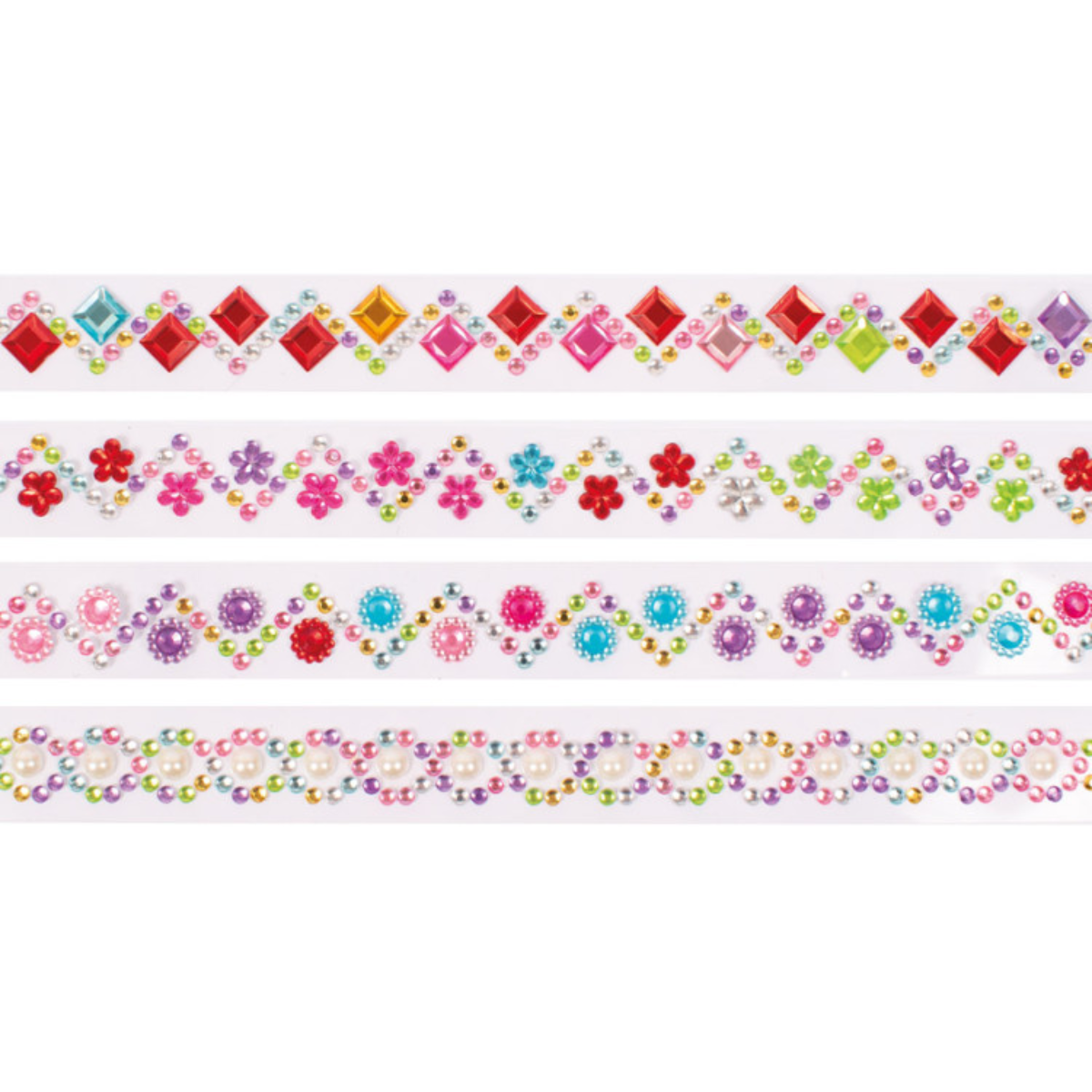 Image of Rhinsten på rull (selvklebende), 4 x 50 cm