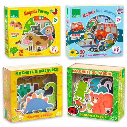 Image of Magnetsett i tre - Med motiver