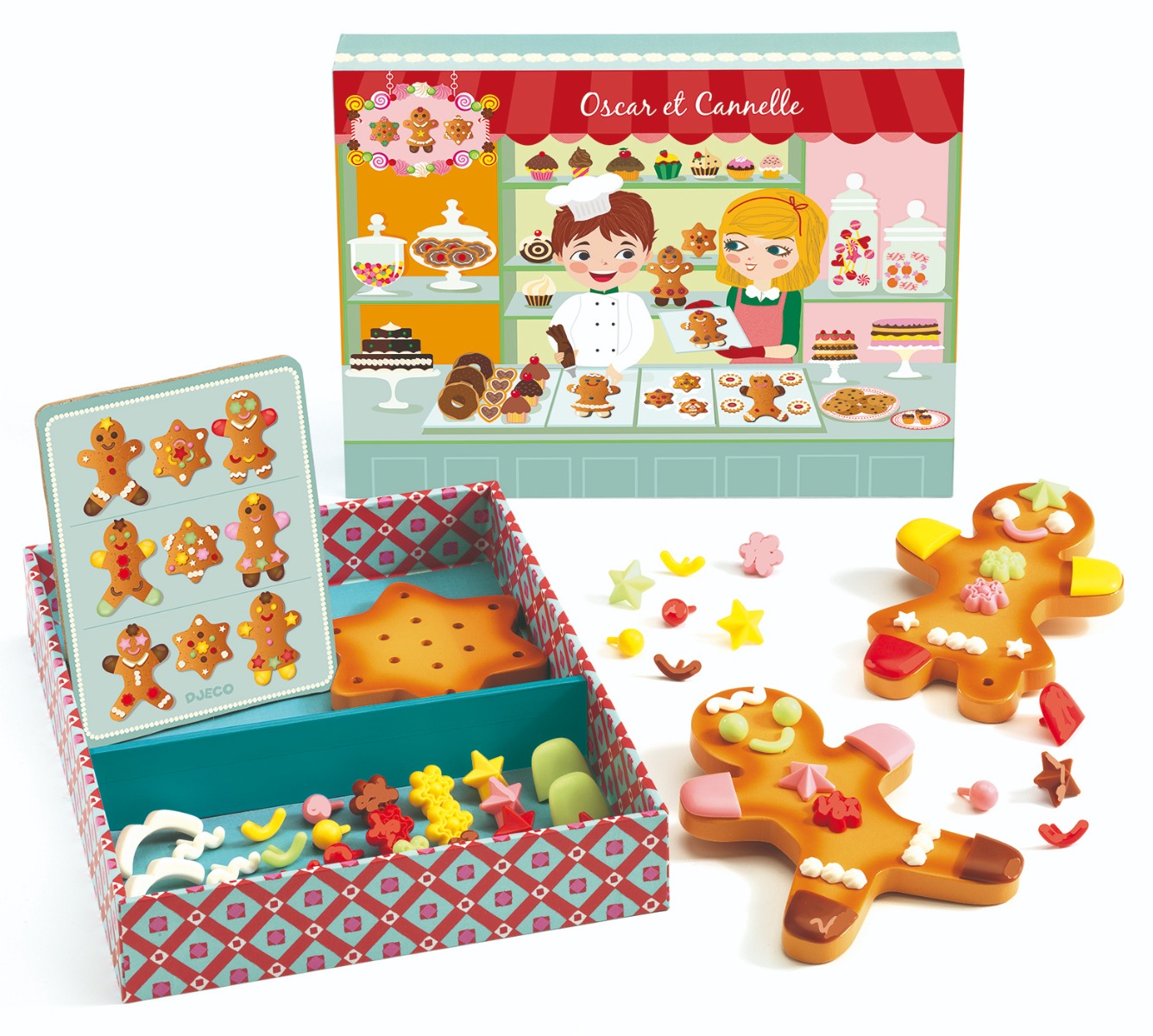 Image of Lekemat - Pynt en pepperkake, Oscar & Cannelle