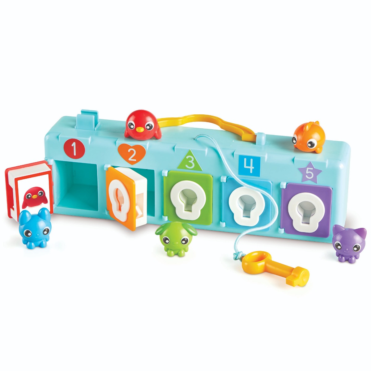 Image of Aktivitetssett - Låsehus med dyr