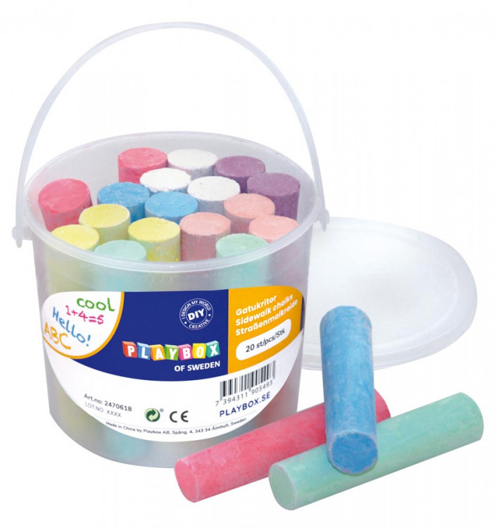 Image of Gatekritt i bøtte, 20 stk