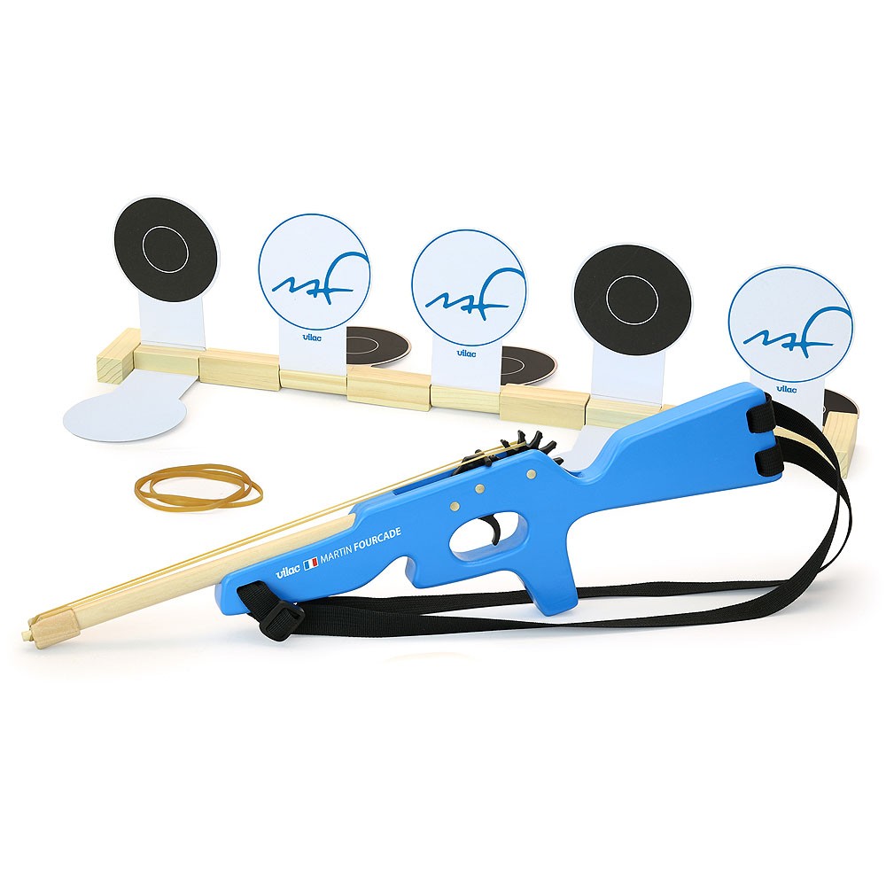 Image of Skiskytterrifle og skyteskiver