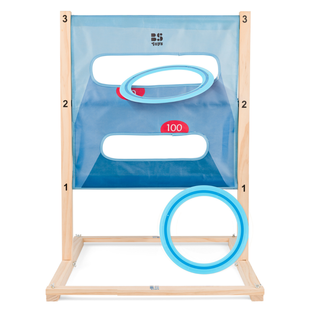 Image of 2-i-1 stigegolf og kastespill