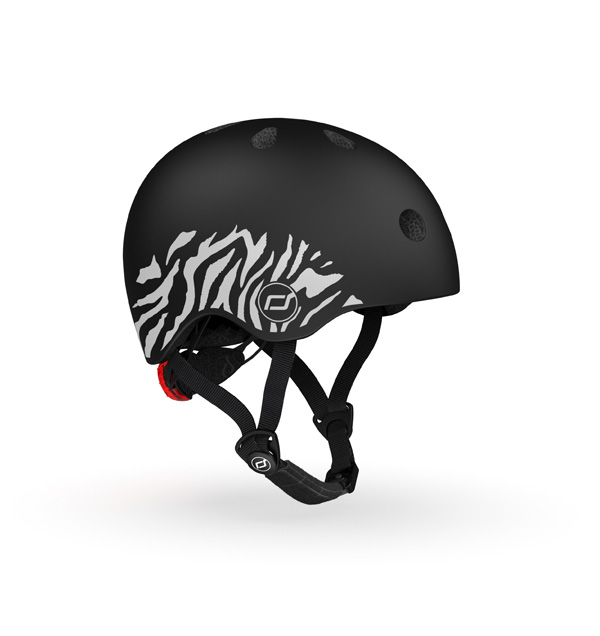 Image of Sykkelhjelm for baby, 45-51 cm - Zebra