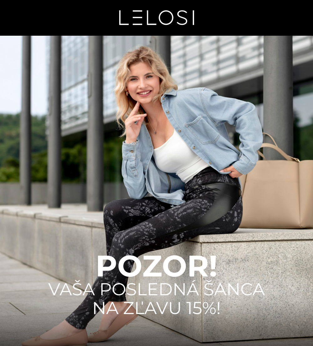 Pozor! Vaša posledná šanca na zľavu 15%!