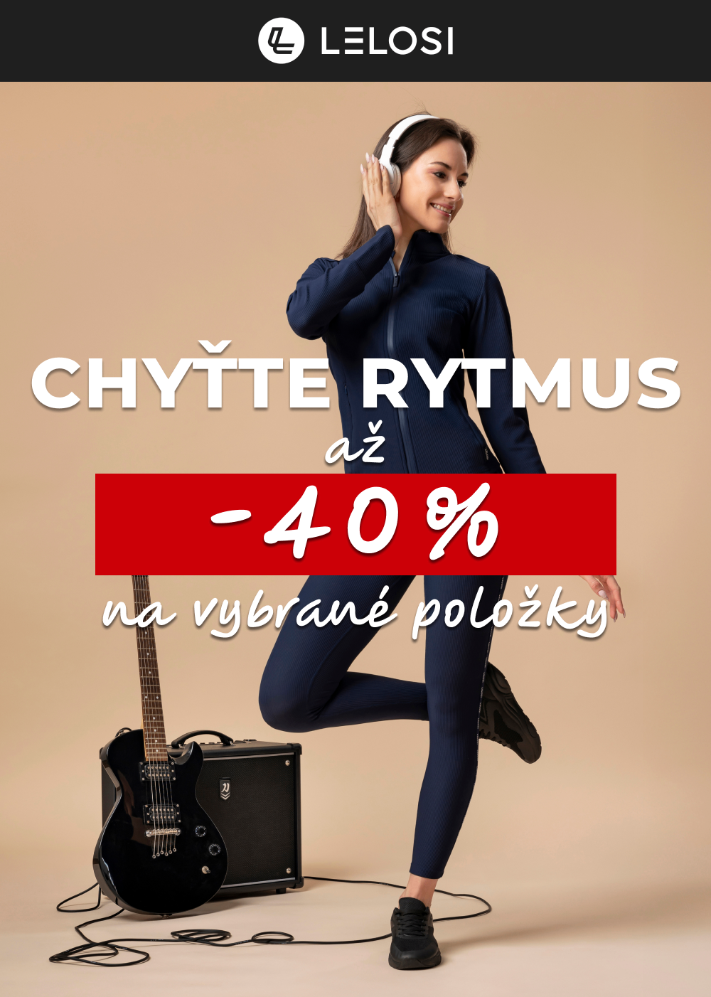 Chyťte rytmus + až -40 % na vybrané položky