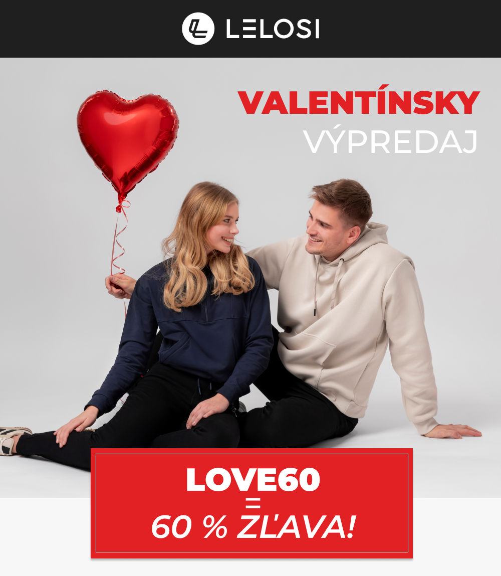 Použite kód: LOVE60