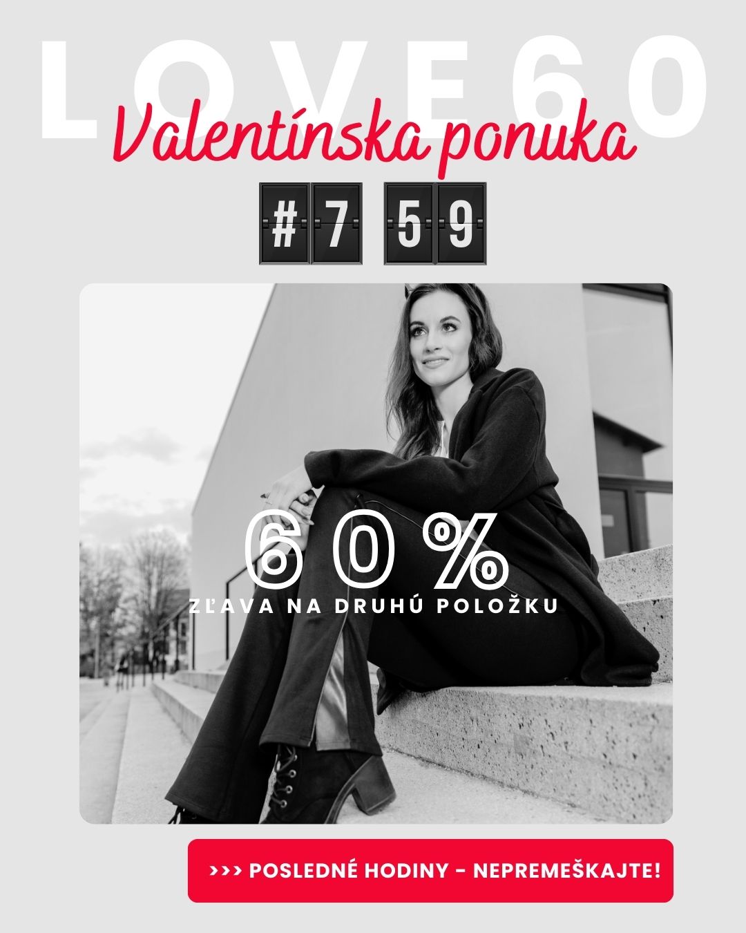 Valentínska ponuka končí o polnoci