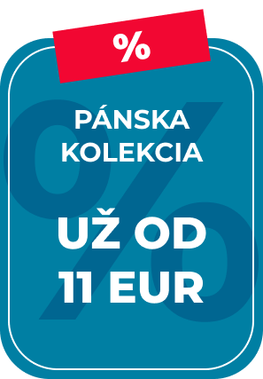 Pánska kolekcia už od 11 eur