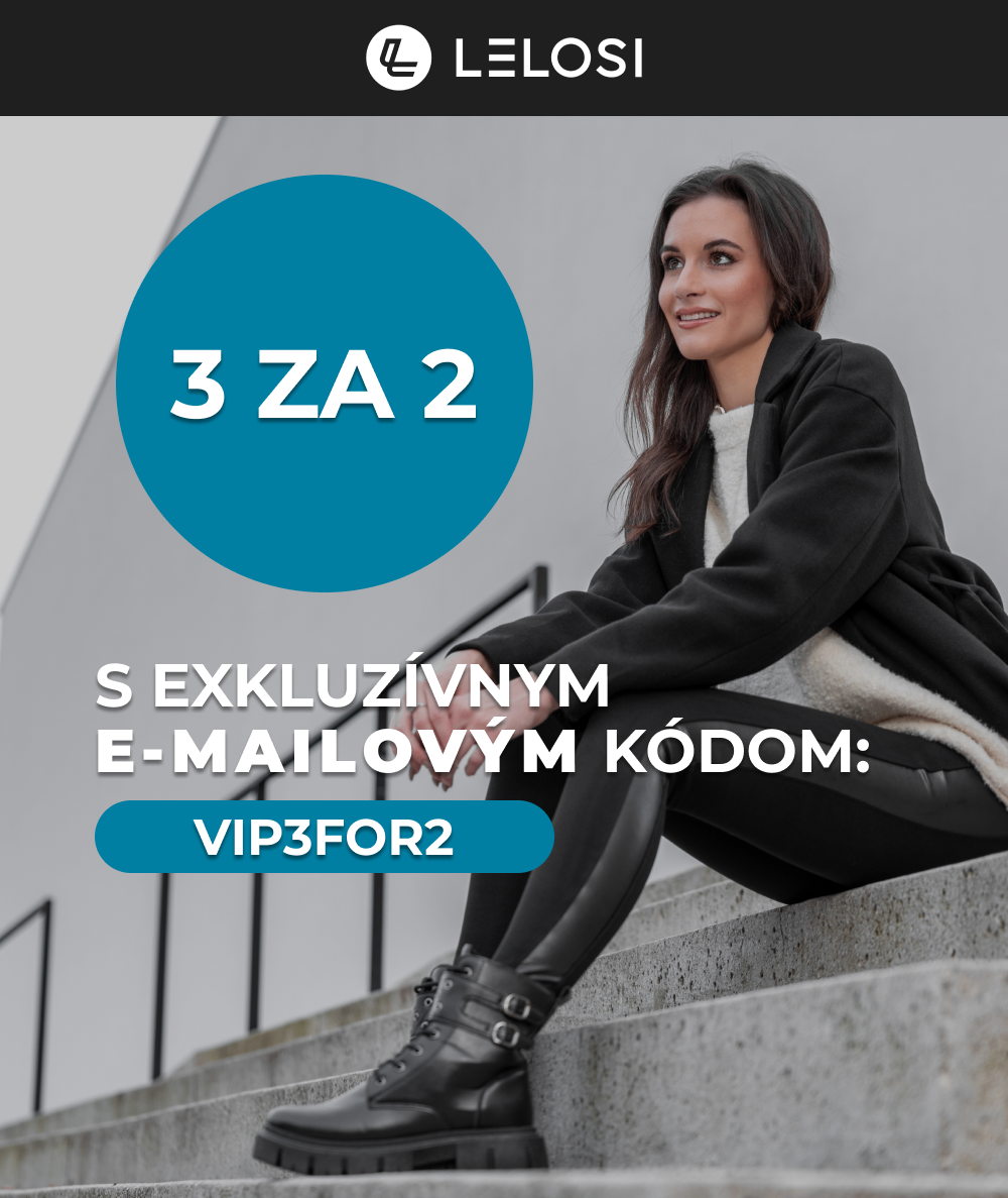 3 ZA 2 / S EXKLUZÍVNYM E-MAILOVÝM KÓDOM: 