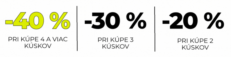 4 + = -40 % | 3 = -30 % | 2 = -20 %