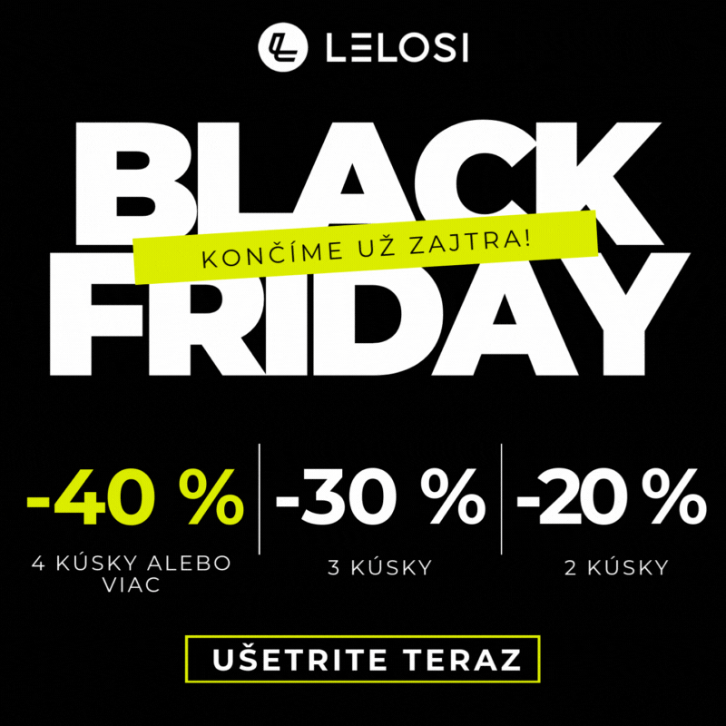 BLACK FRIDAY LEN DO ZAJTRA!