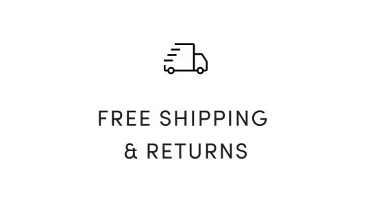 Free Shipping & Returns