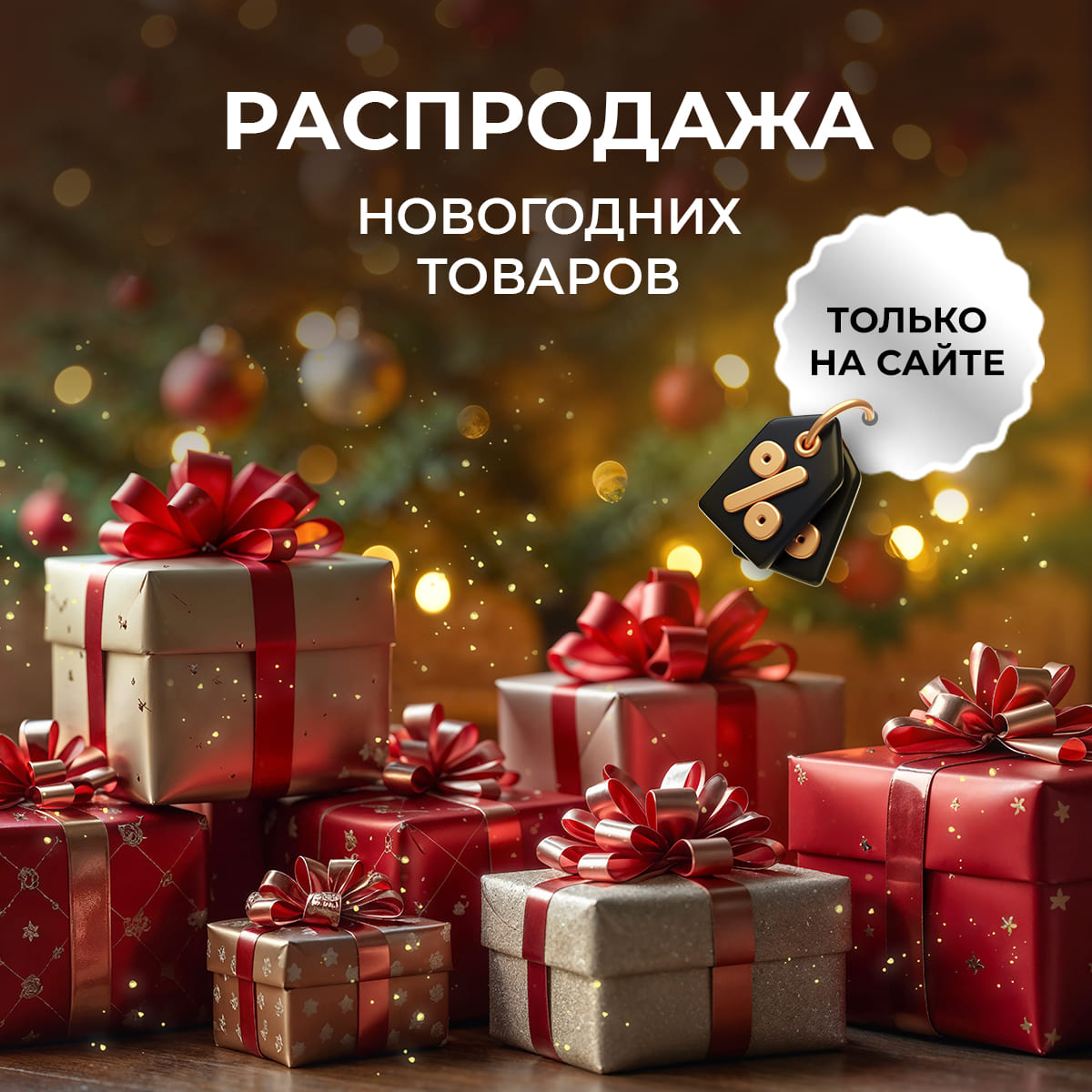 Новогодняя распродажа